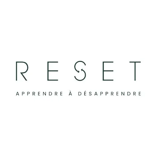 Logo Reset Formation - stratégie de marque Aix-en-Provence