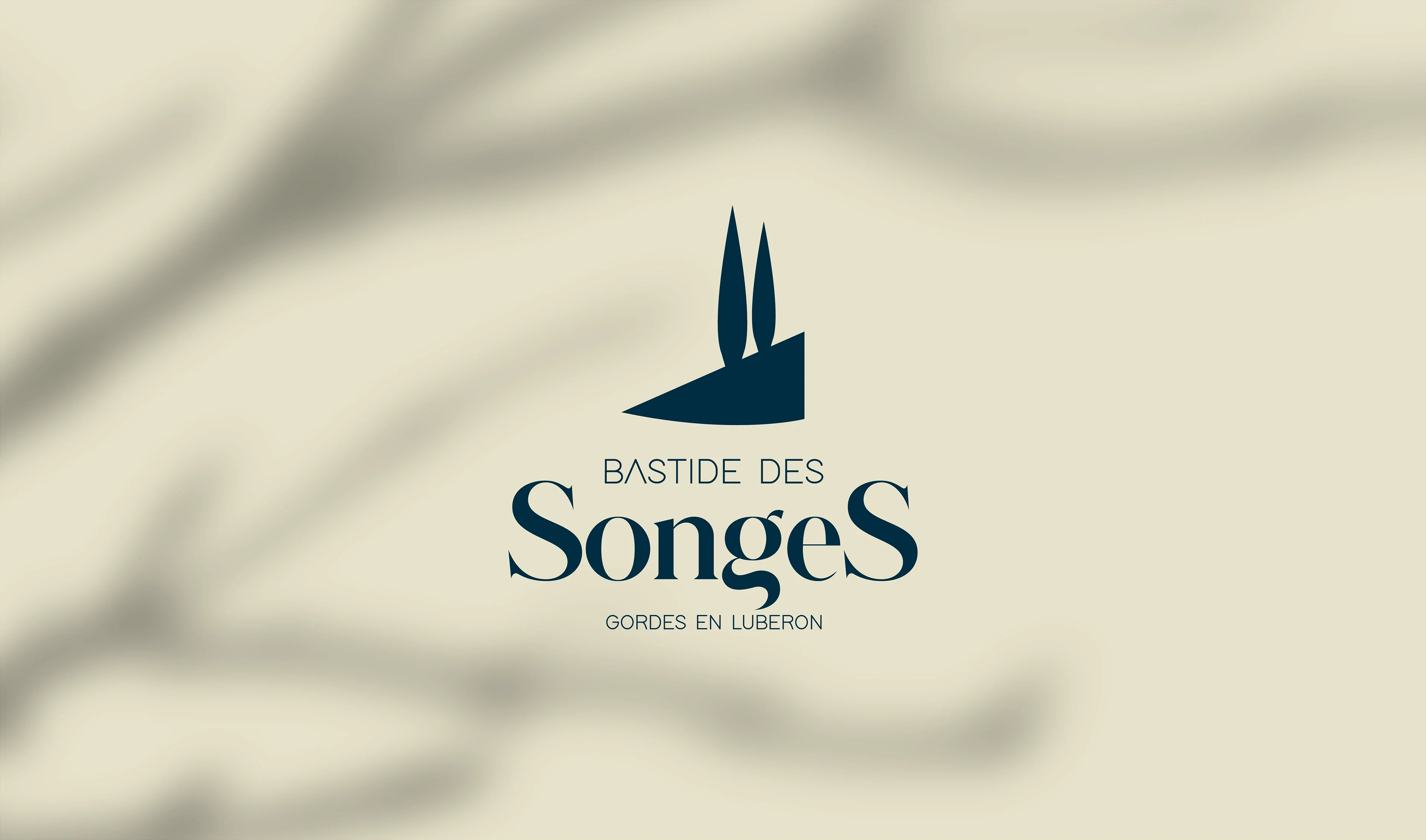 La Bastide des Songes  -  identité visuelle Gordes Luberon