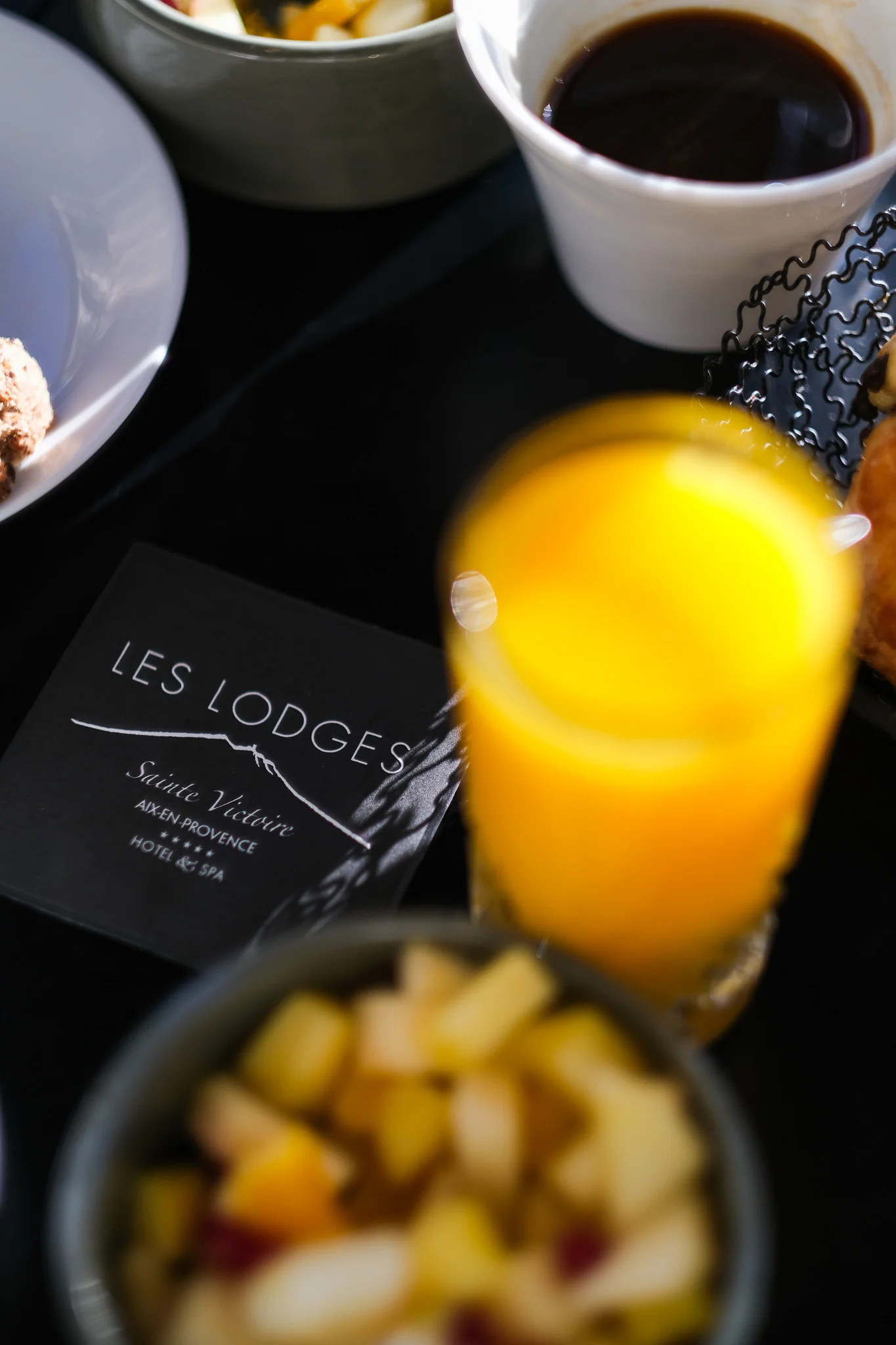 Shooting photo petit-déjeuner - Les Lodges Sainte Victoire, Aix-en-Provence